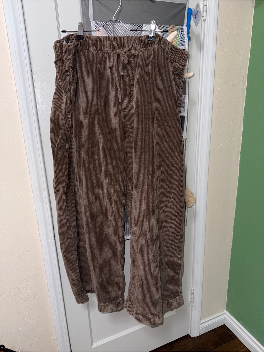 American Eagle Outfitters Brown Corduroy Relaxed Pants